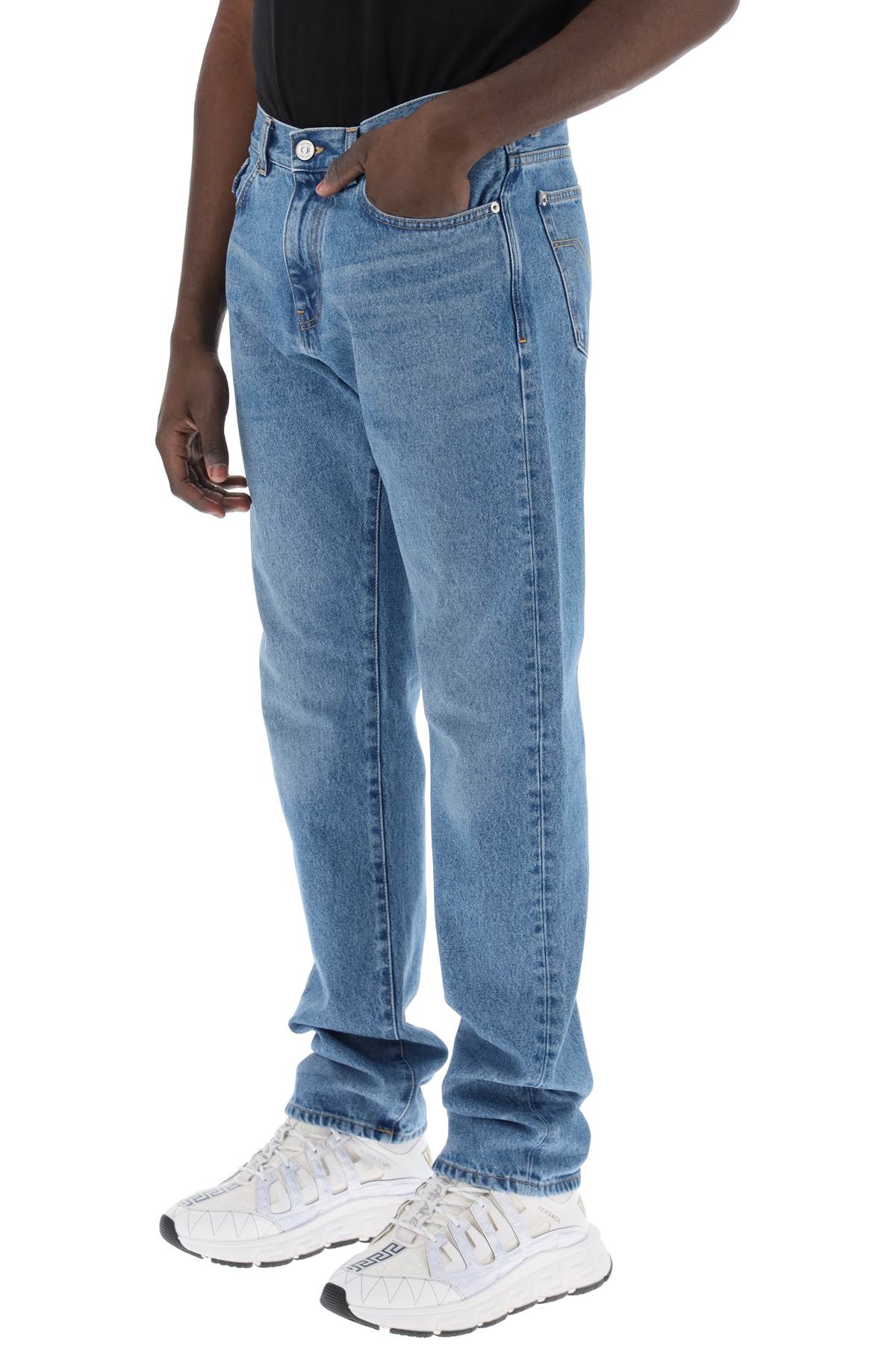 Versace medusa biggie regular fit jeans