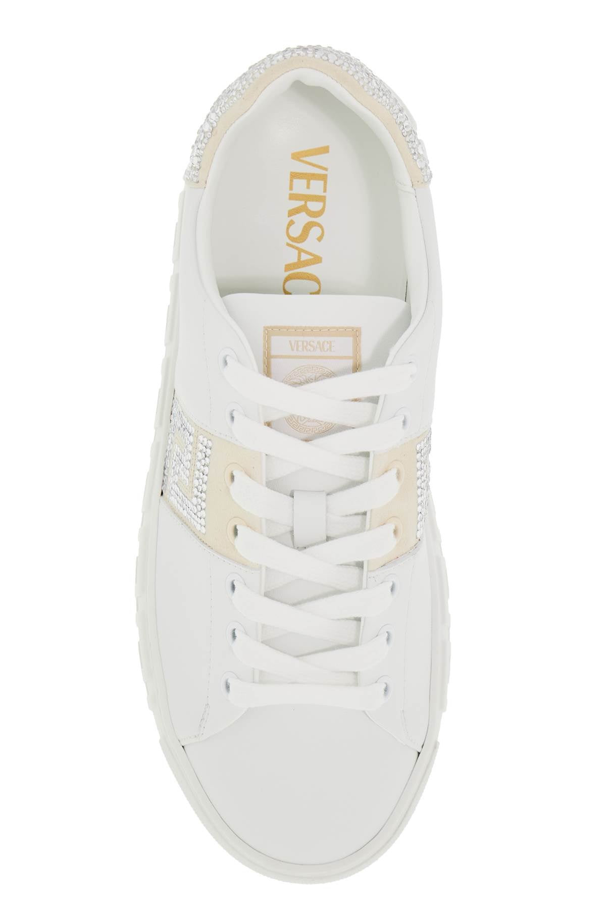 Versace "greca crystal sneakers