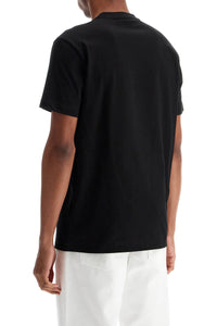 Versace 'medusa gallery embroidered t-shirt