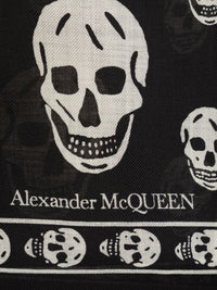 Alexander McQueen Scarfs Black