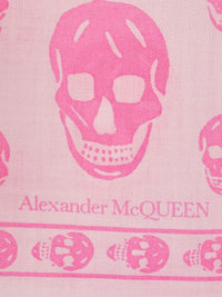 Alexander McQueen Scarfs Pink