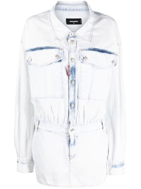 Dsquared2 Dresses Clear Blue