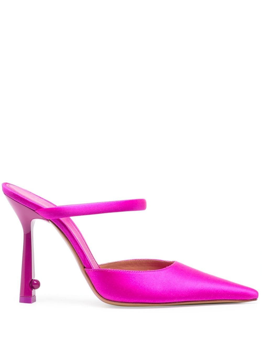 Off White Sandals Fuchsia