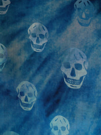 Alexander McQueen Scarfs Blue