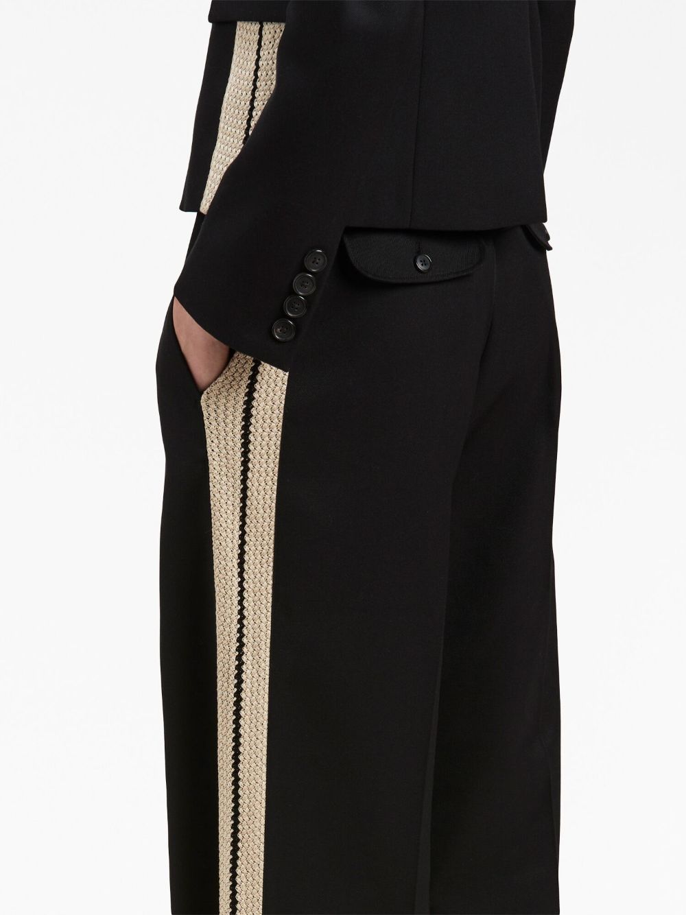 Palm Angels Trousers Black