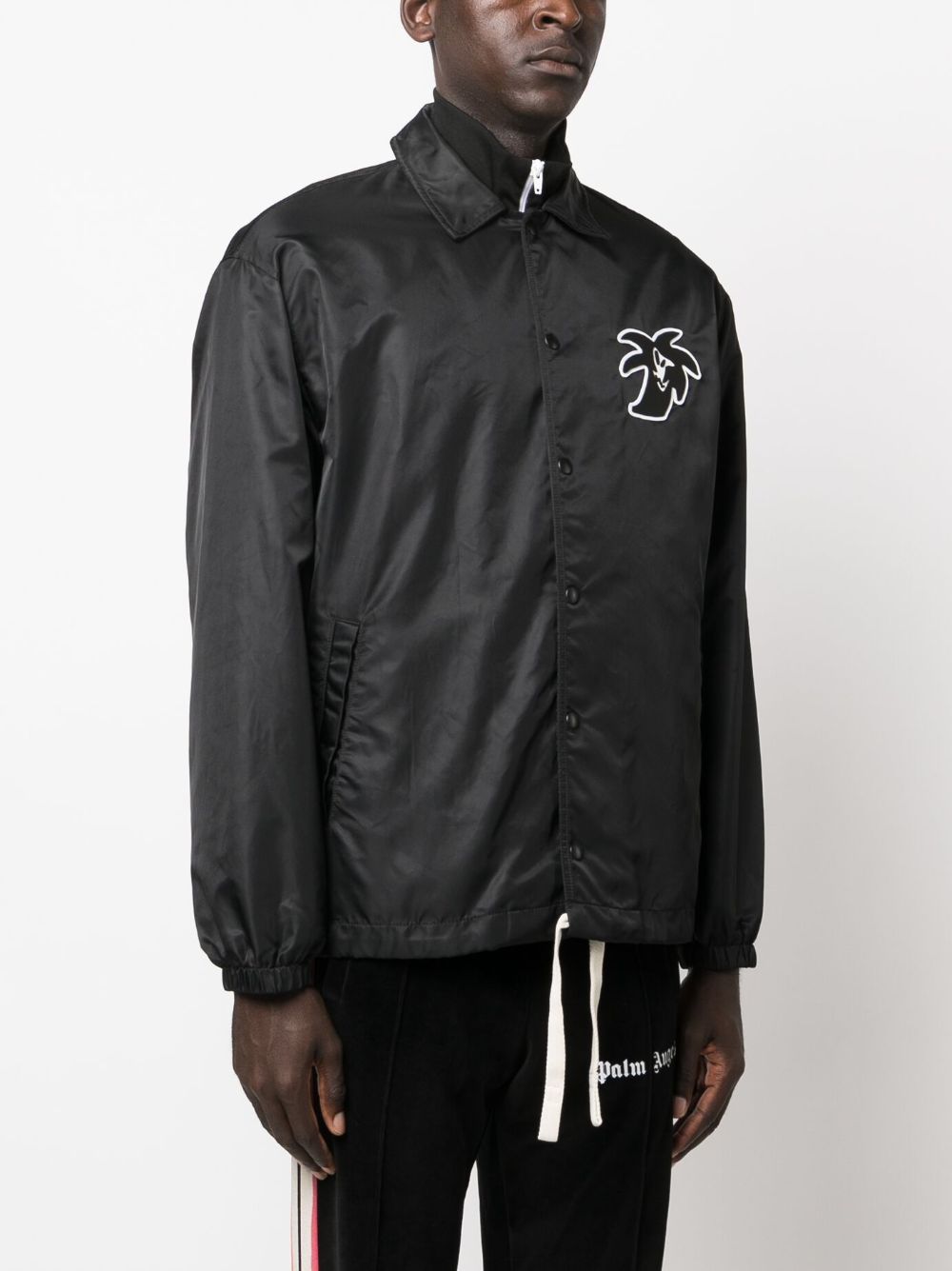 Palm Angels Jackets Black