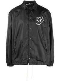 Palm Angels Jackets Black