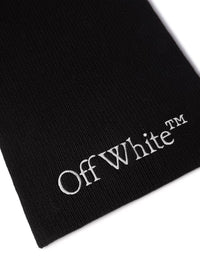 Off White Scarfs Black