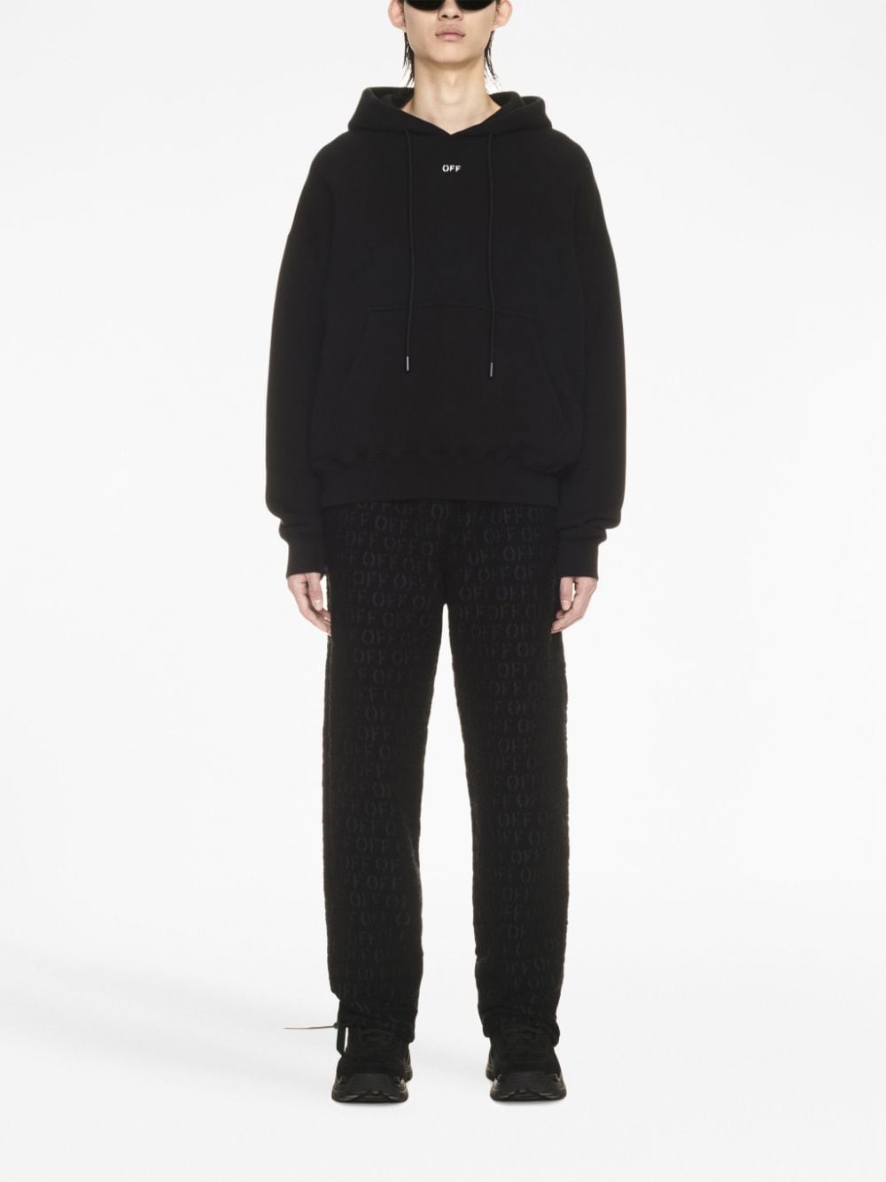 Off White Sweaters Black