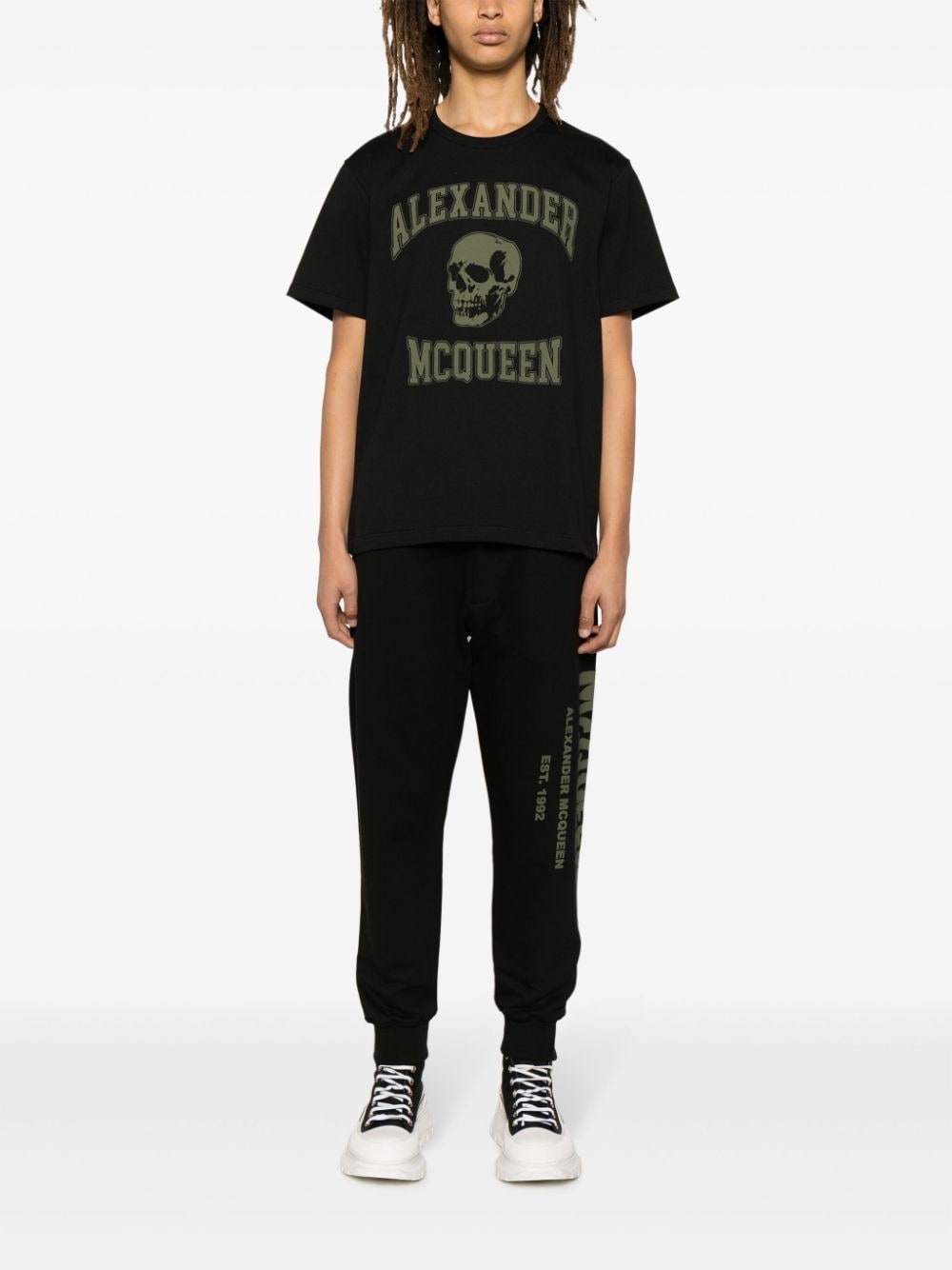 Alexander McQueen T-shirts and Polos Black