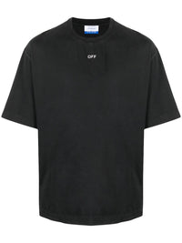 Off White T-shirts and Polos Black