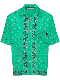 Palm Angels Shirts Green