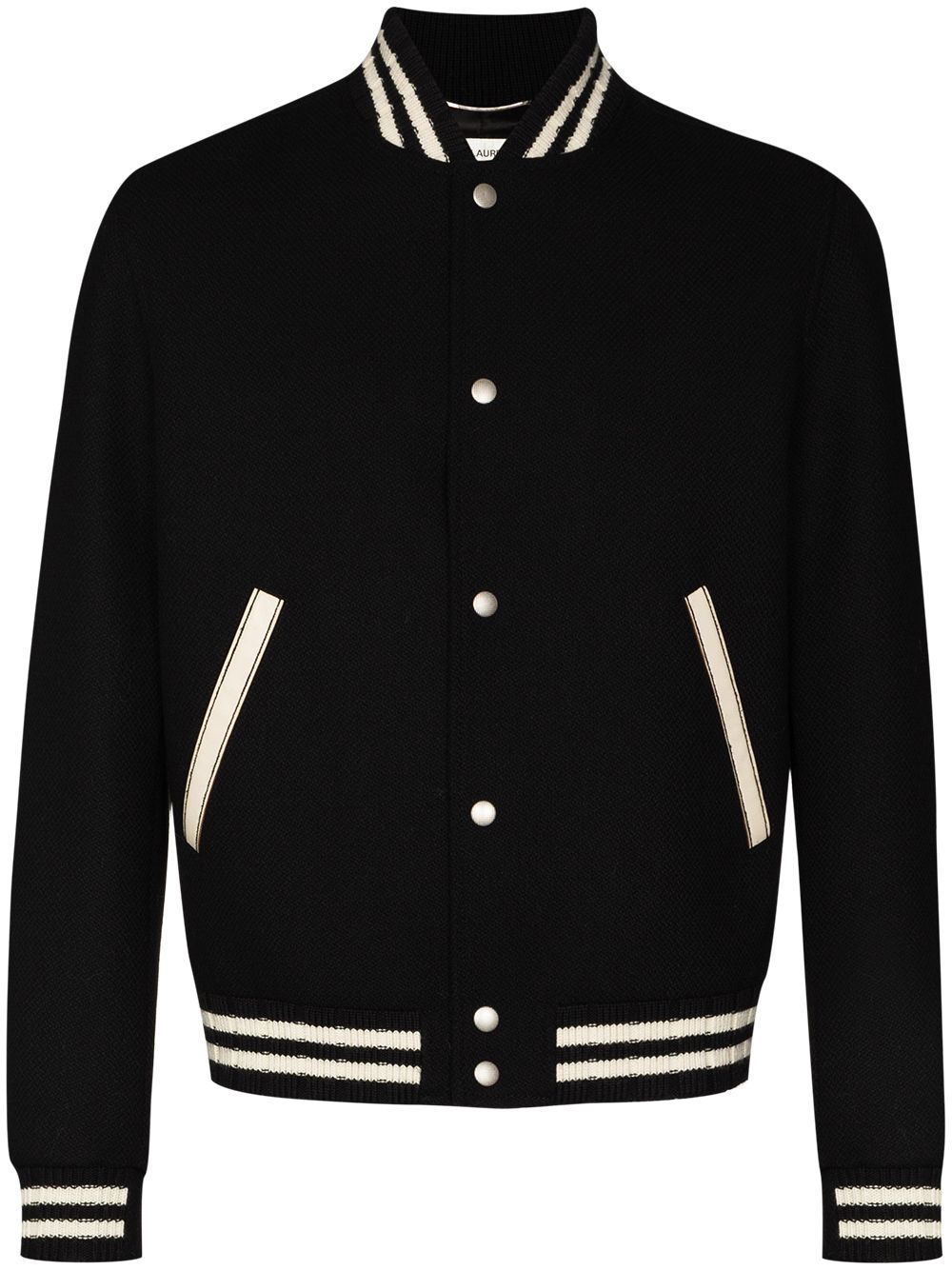 Saint Laurent  Coats Black