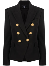 Balmain Jackets Black