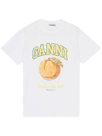 GANNI T-shirts and Polos White