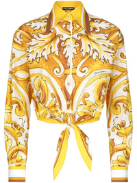 Dolce & Gabbana Shirts Yellow