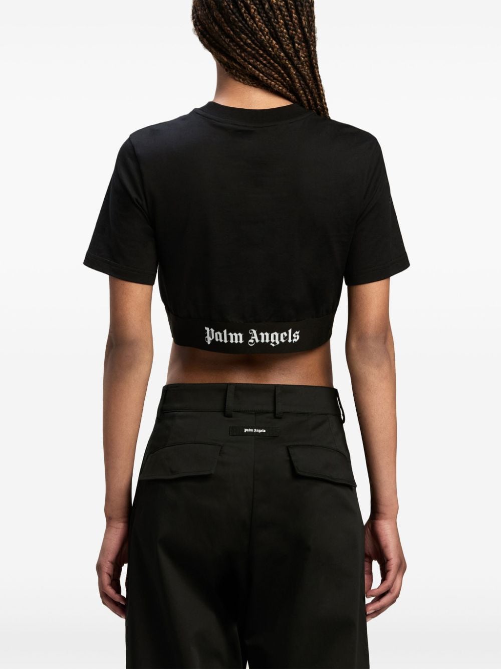 Palm Angels T-shirts and Polos Black