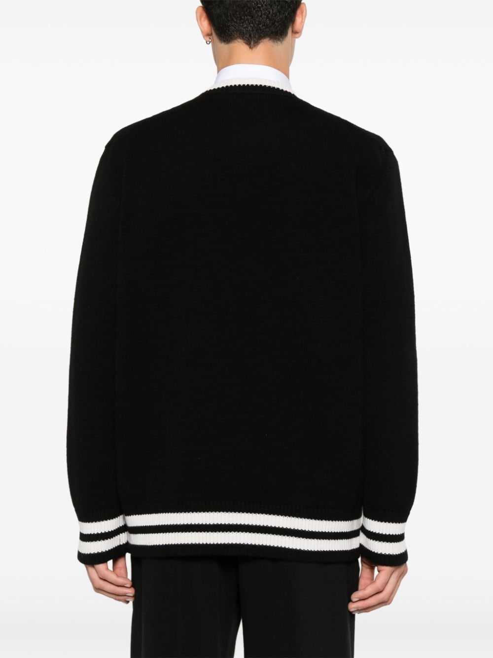 Alexander McQueen Sweaters Black