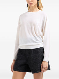 Emporio Armani Sweaters White