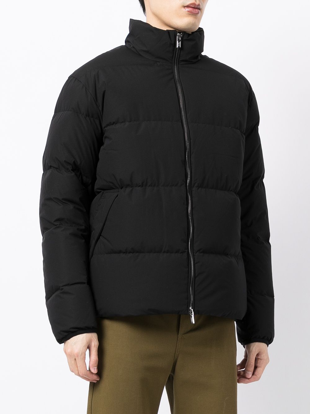 Emporio Armani Coats Black