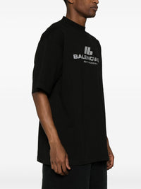 Balenciaga T-shirts and Polos Black