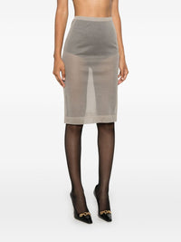 Saint Laurent  Skirts Grey