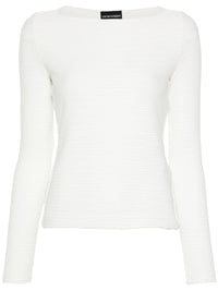 Emporio Armani Sweaters White