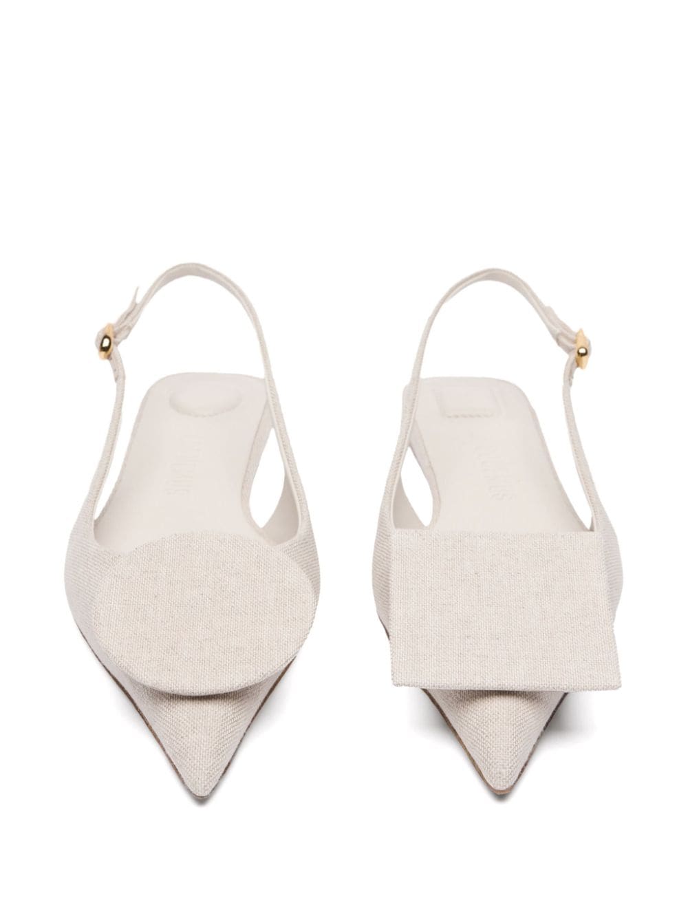 JACQUEMUS Flat shoes Grey