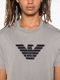 Emporio Armani T-shirts and Polos Grey