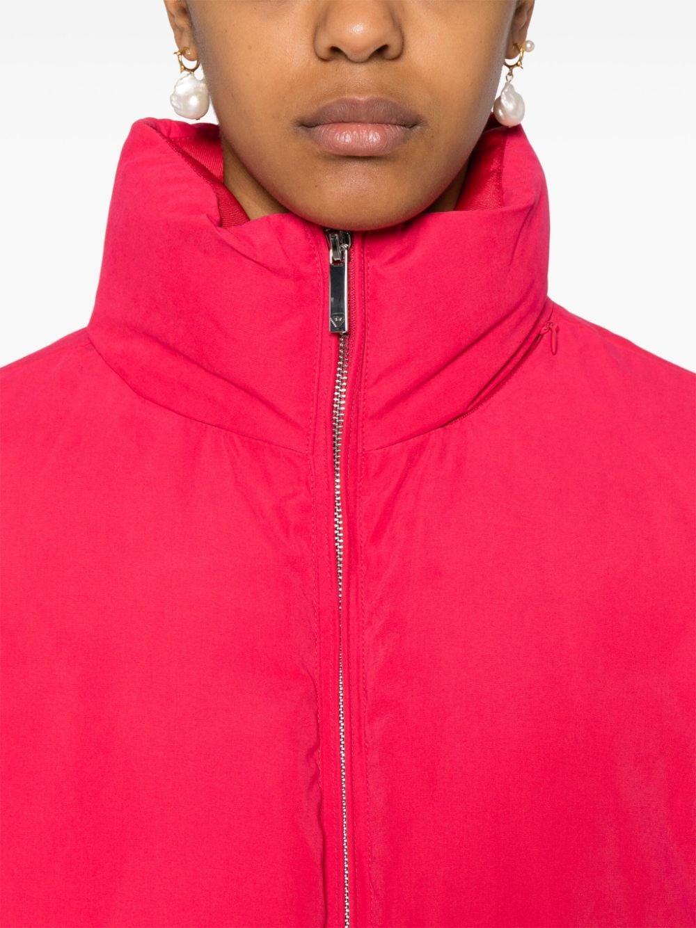 Emporio Armani Coats Red