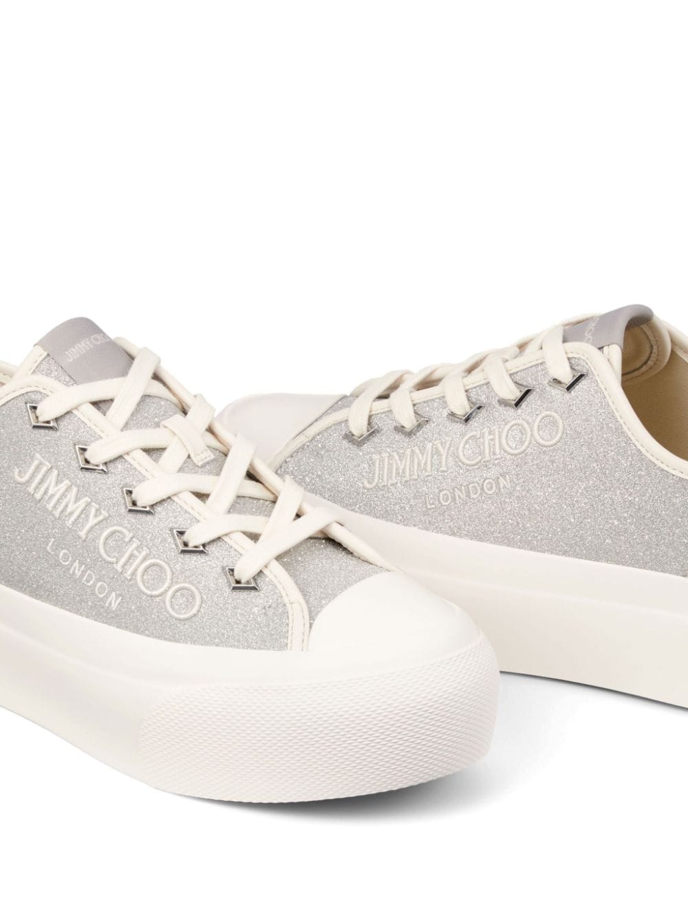 Jimmy Choo Sneakers Silver