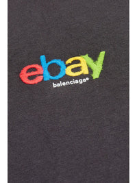 Balenciaga T-shirts and Polos Black