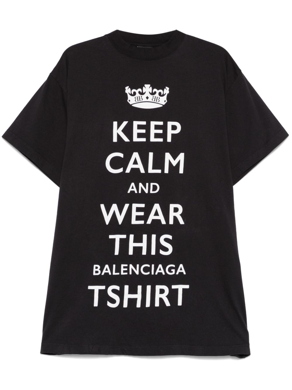 Balenciaga T-shirts and Polos Black