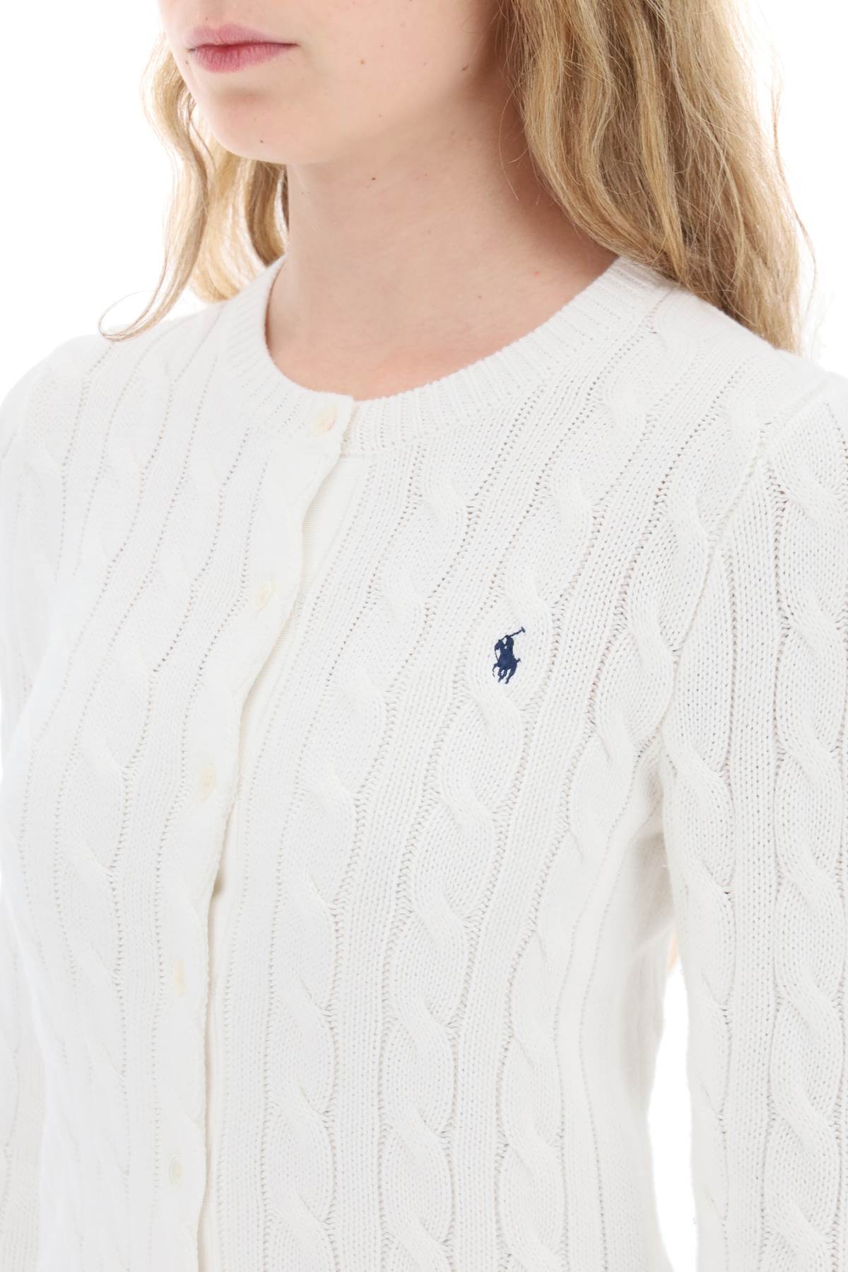 Polo Ralph Lauren cable knit cotton cardigan