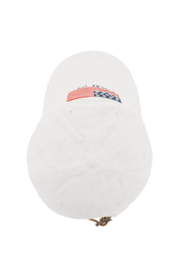 Polo Ralph Lauren baseball cap in twill with embroidered flag