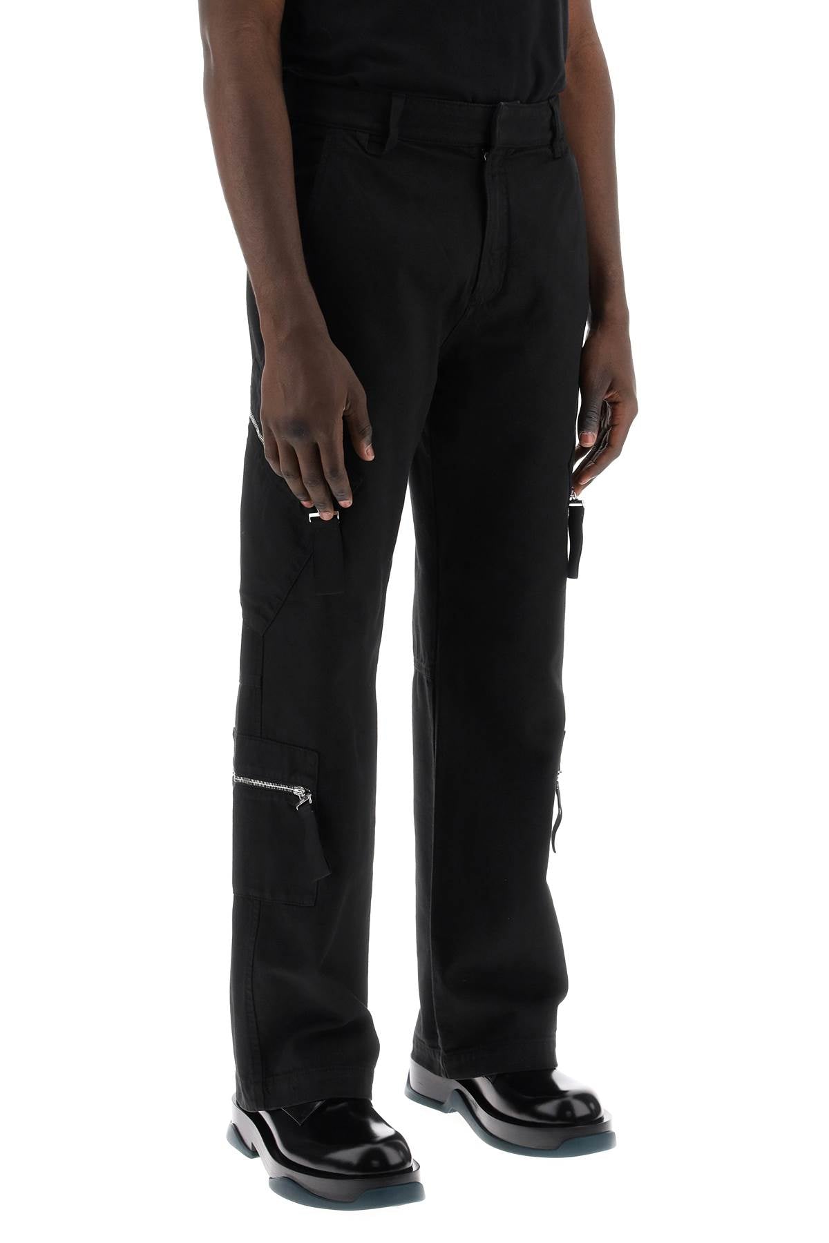 Jacquemus brown cargo pants for men