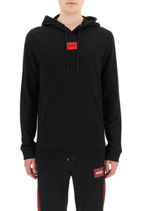 Hugo logo patch hoodie