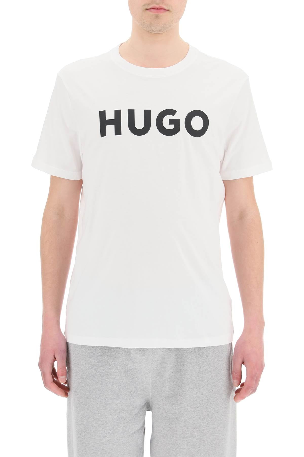 Hugo regular fit logo t-shirt