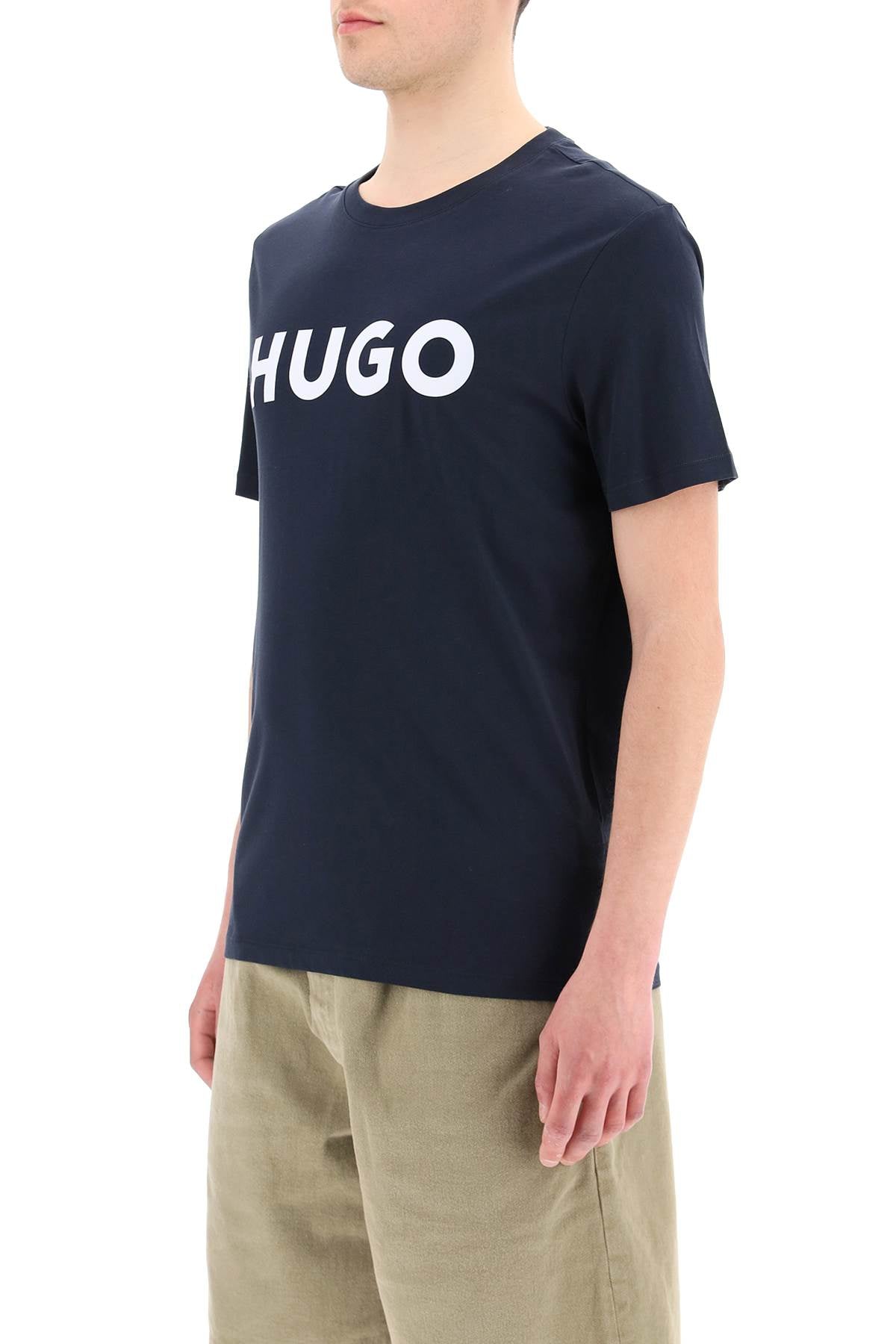 Hugo regular fit logo t-shirt