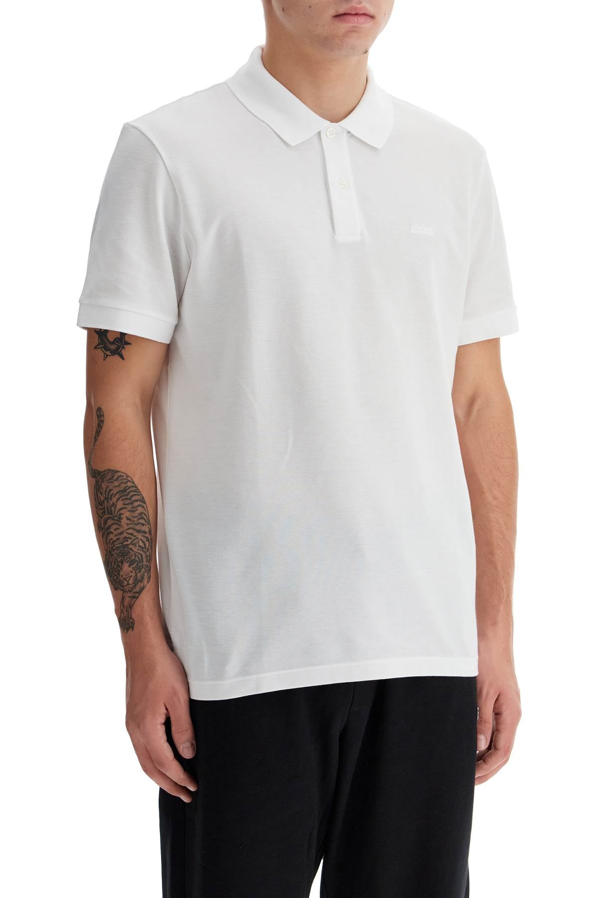 Boss organic cotton pallas polo shirt