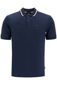 Boss penrose polo shirt in mercerized cotton