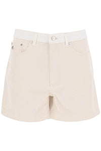 Stella McCartney banana denim shorts