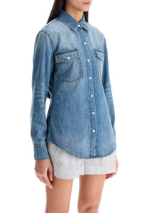 Stella McCartney "vintage wash denim shirt"