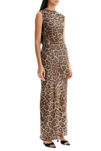 Stella McCartney "animal print sleeveless maxi dress in