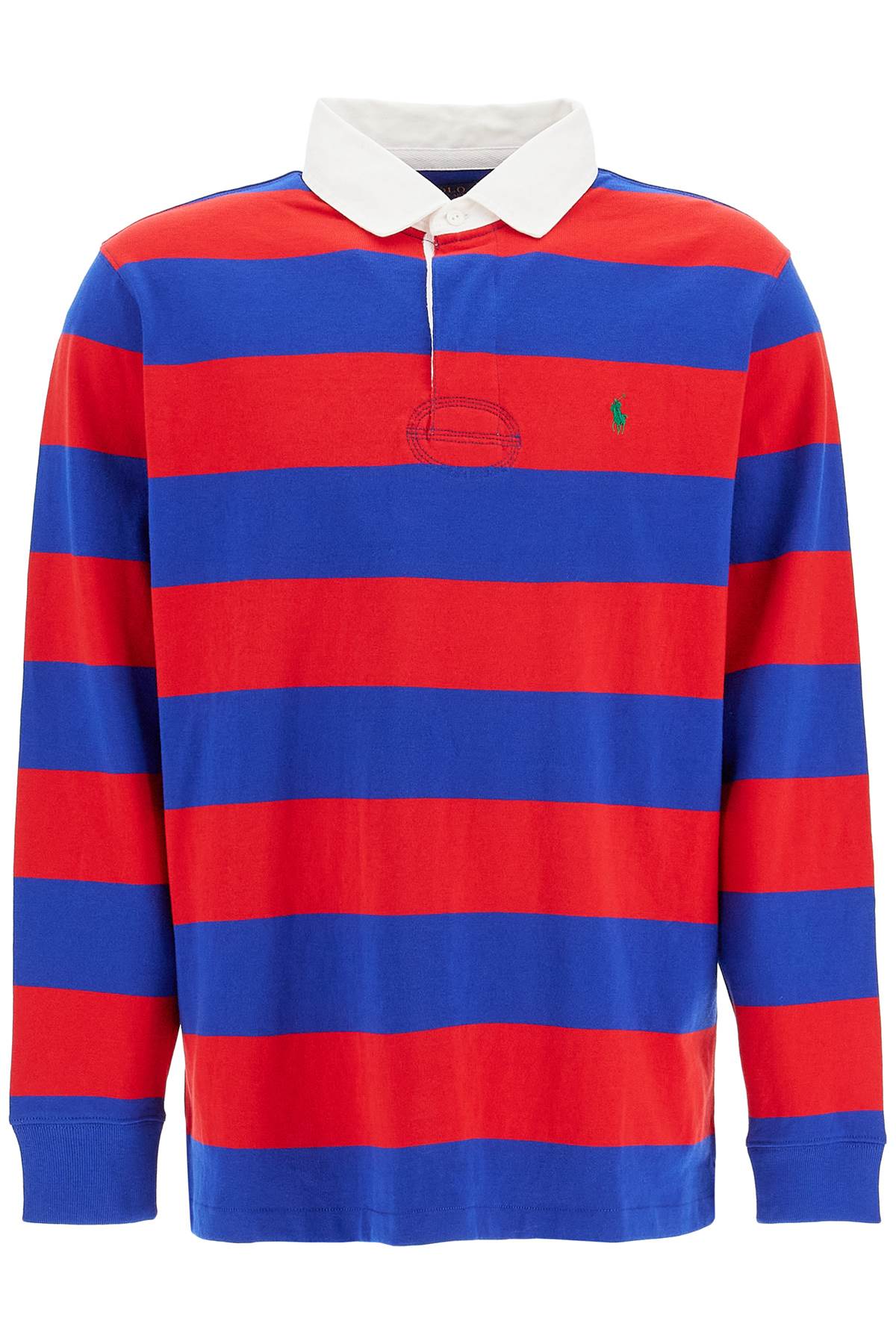 Polo Ralph Lauren long-sleeved striped polo shirt for