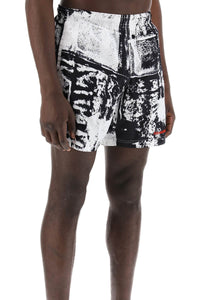 Alexander Mcqueen able women's beach shorts