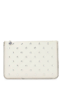 Stella McCartney falabella studded pouch with