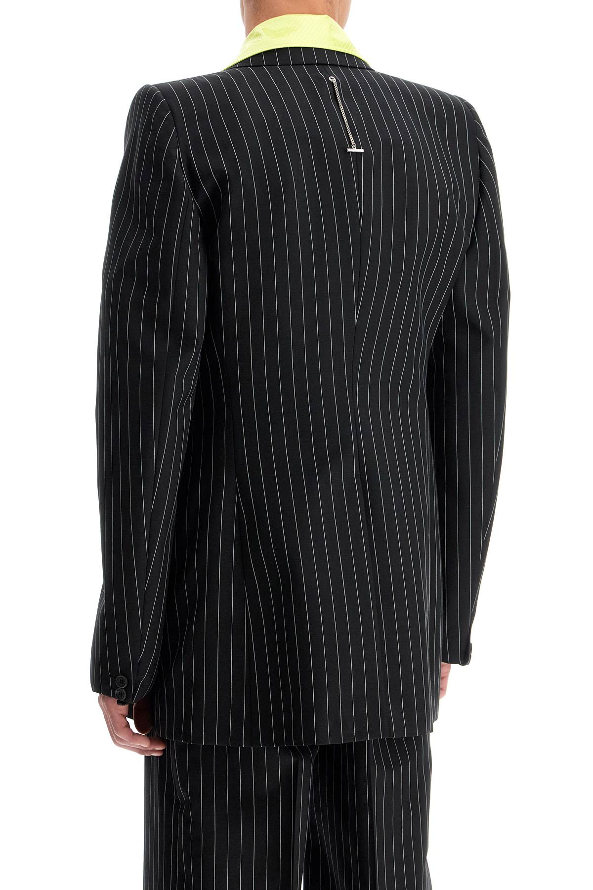 Alexander Mcqueen "striped jacket with voluminous