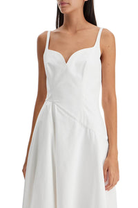 Alexander Mcqueen midi dress with sweetheart neckline