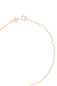 Tory Burch miller bracelet with pavé detailing